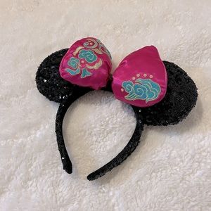 Shanghai Disneyland Minnie Mouse Ears Headband